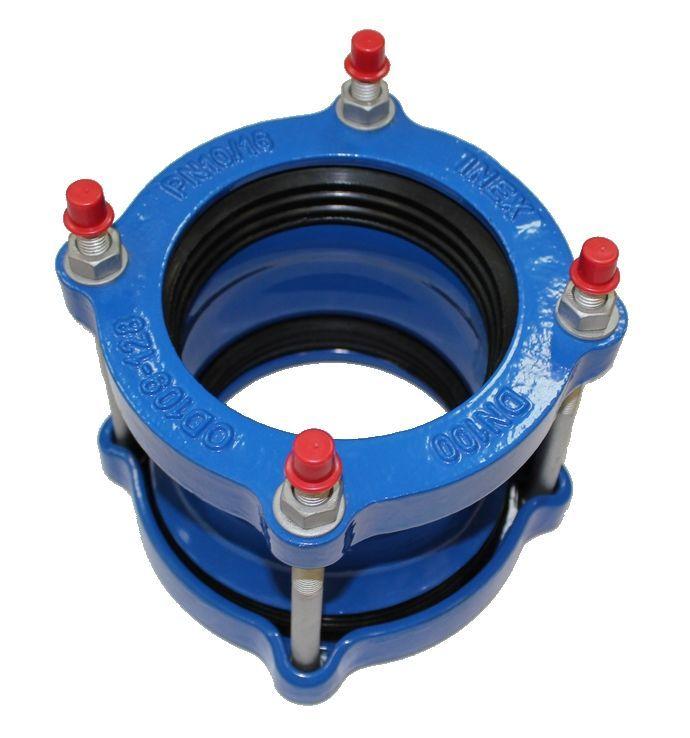 Муфта ДРК INEX-AS DN 125 PN 16 соединительная обжимная универсальна...